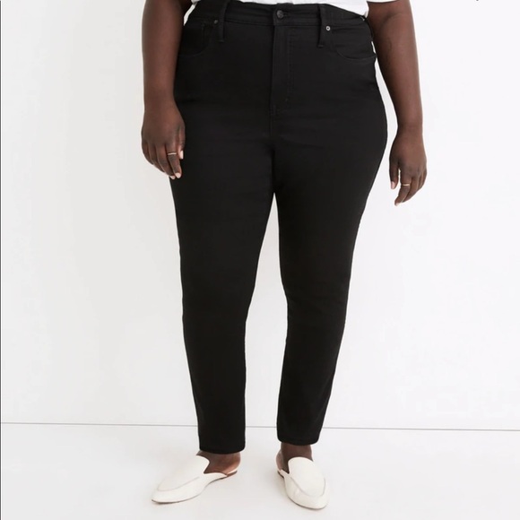 MadewellBlack 9” High Rise Skinny Jeans